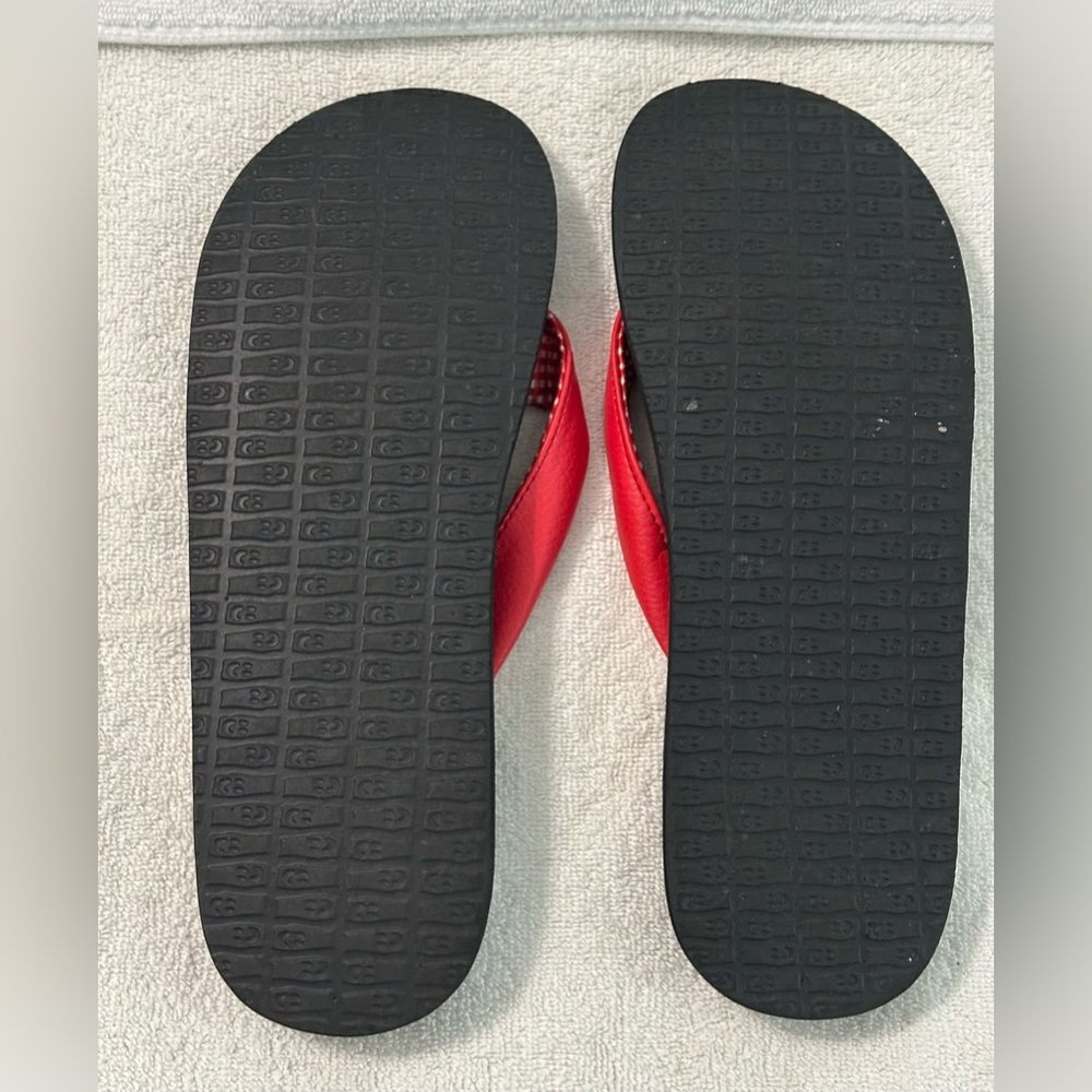 Sanunk Women’s Yoga Mat Bright Red  Sandals - Size 9 - Picture 5 of 6